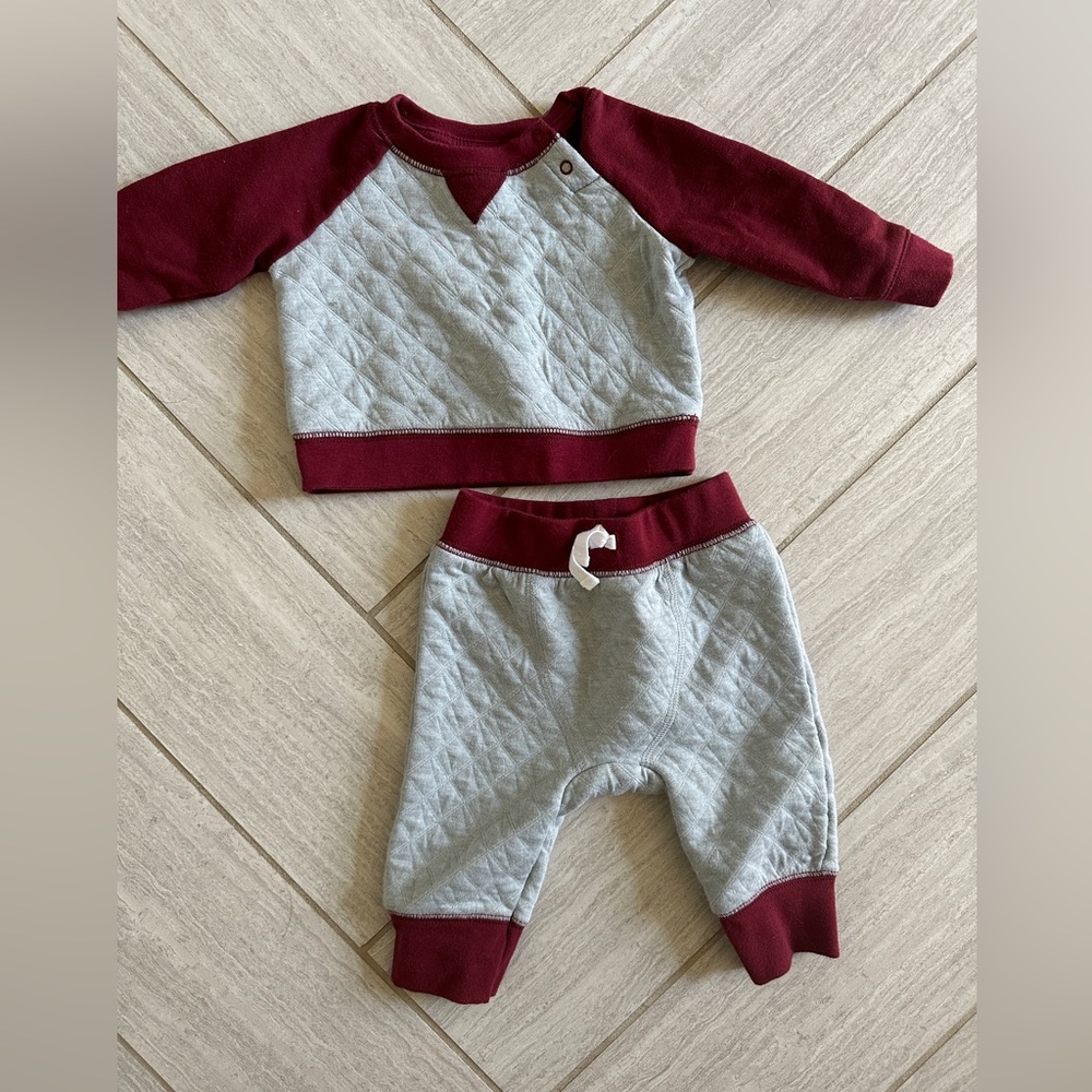 Grey joggers set